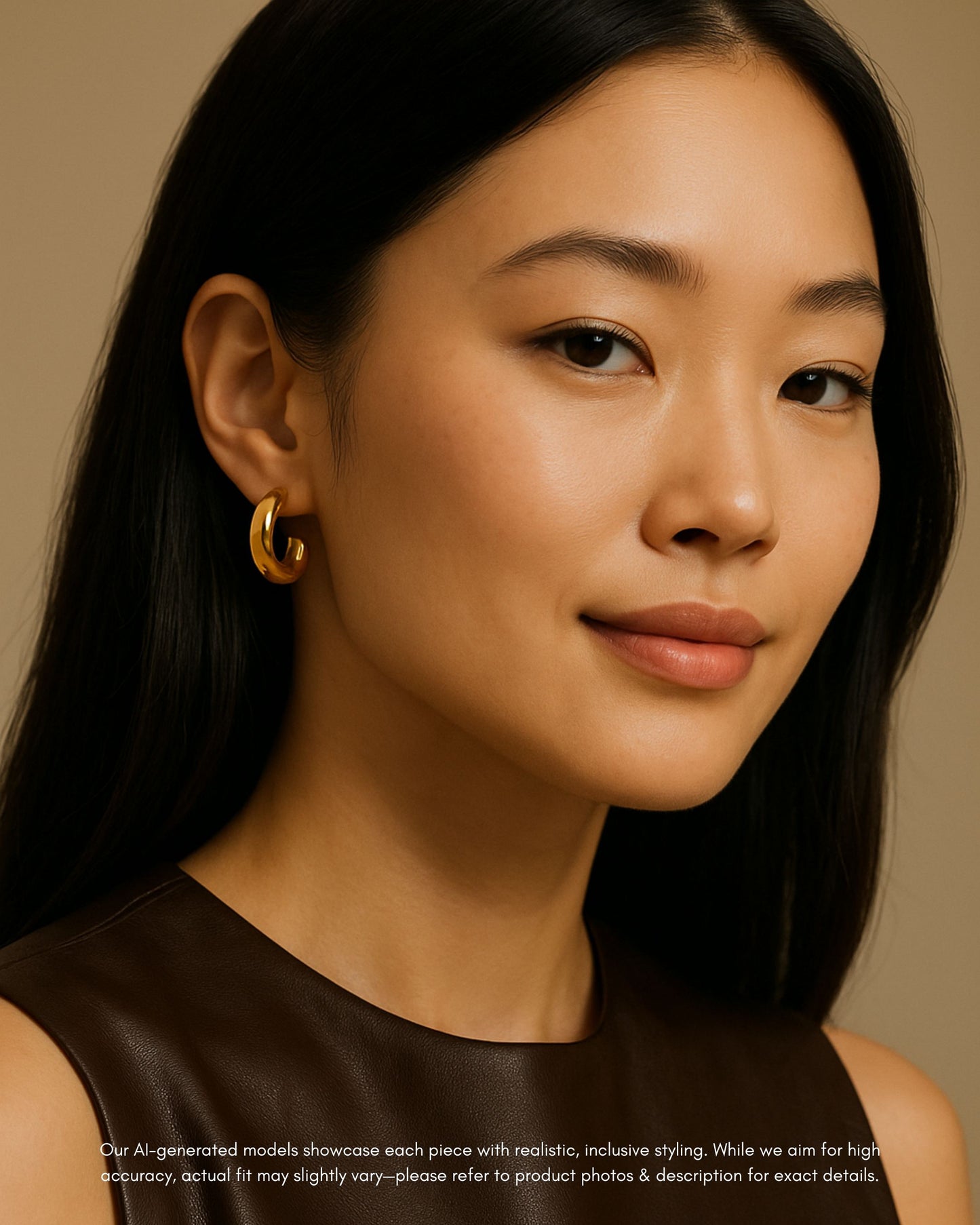 Chic Bold Hoops