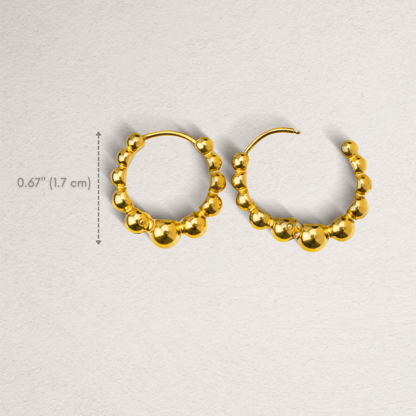 Dewdrop Hoops